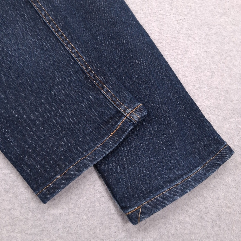 American Giant Dakota Jeans Men 32x32 (31x31) Dark Slim Straight Stretch Denim - Picture 9 of 13